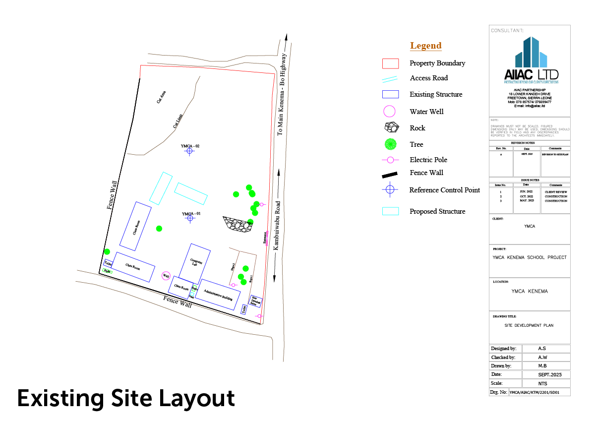 Existing Sierra Leone Site Buildlings