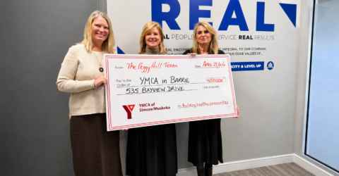 Peggy Hill Team Real Estate Brokerage Inc. Donates $150,000 to the New YMCA in Barrie Towards Inclusive Child Minding Space - YMCA of Simcoe Muskoka